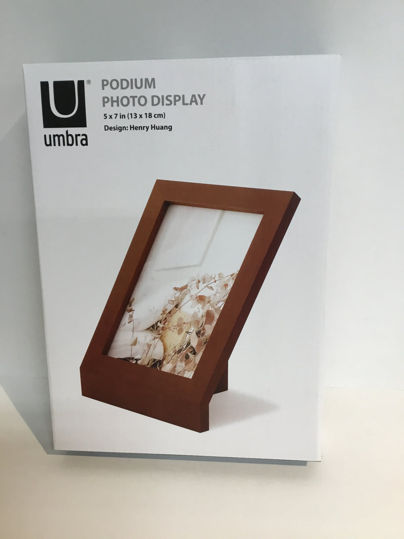Umbra Podium Photo Display Walnut