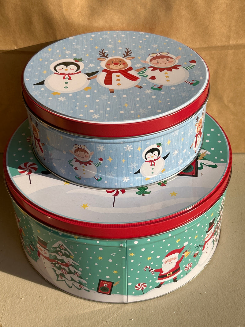 Christmas Cookie Tins