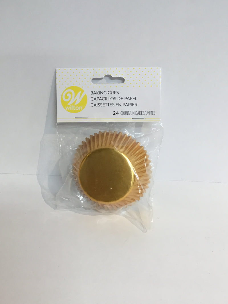Wilton Baking Cups - Metallic 24
