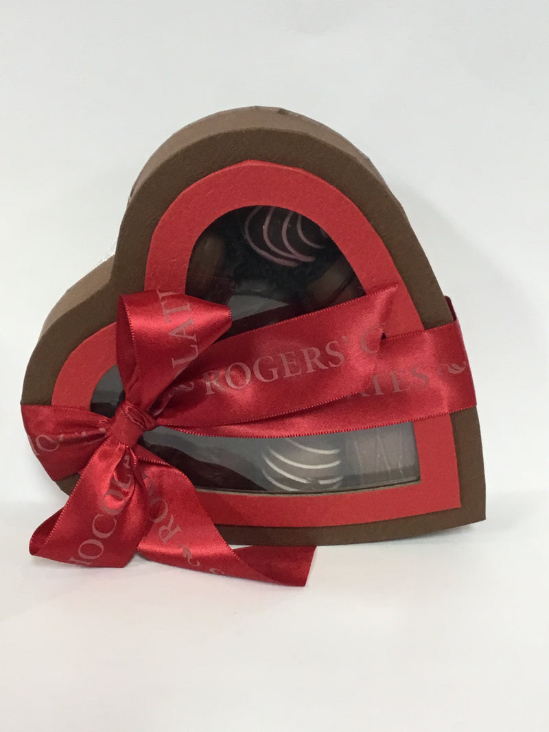 Window Heart Chocolate Box