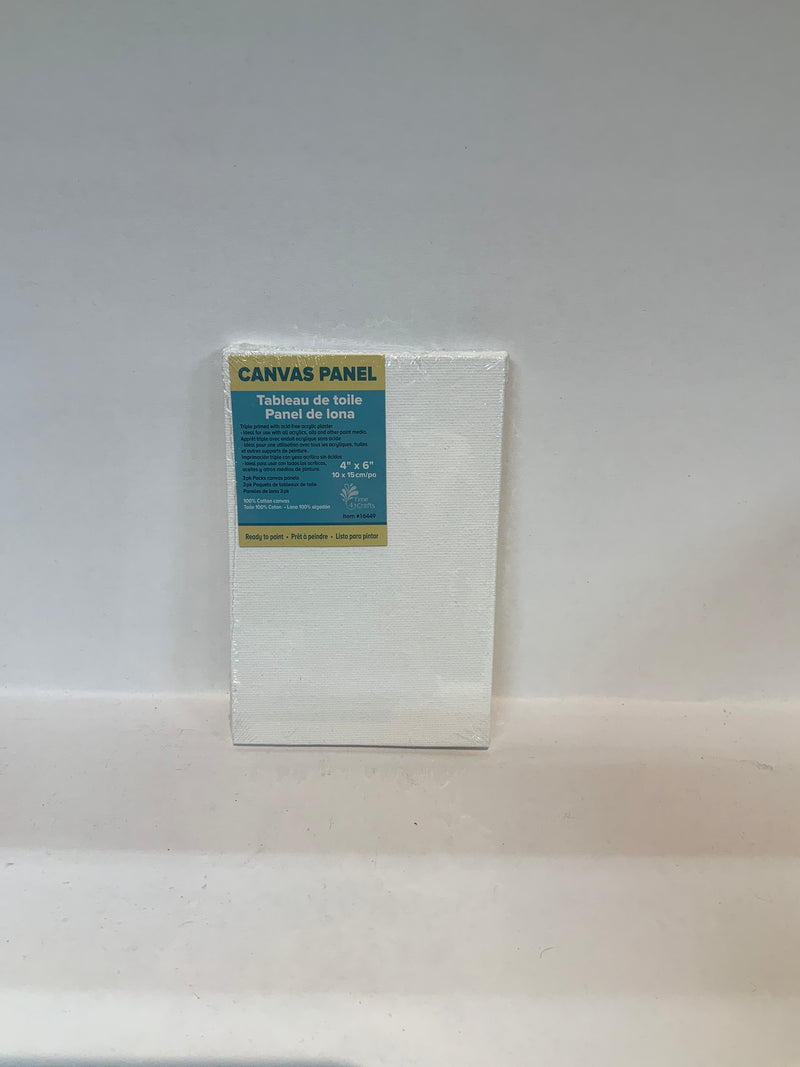 Canvas Panel  4X6  3-Pack