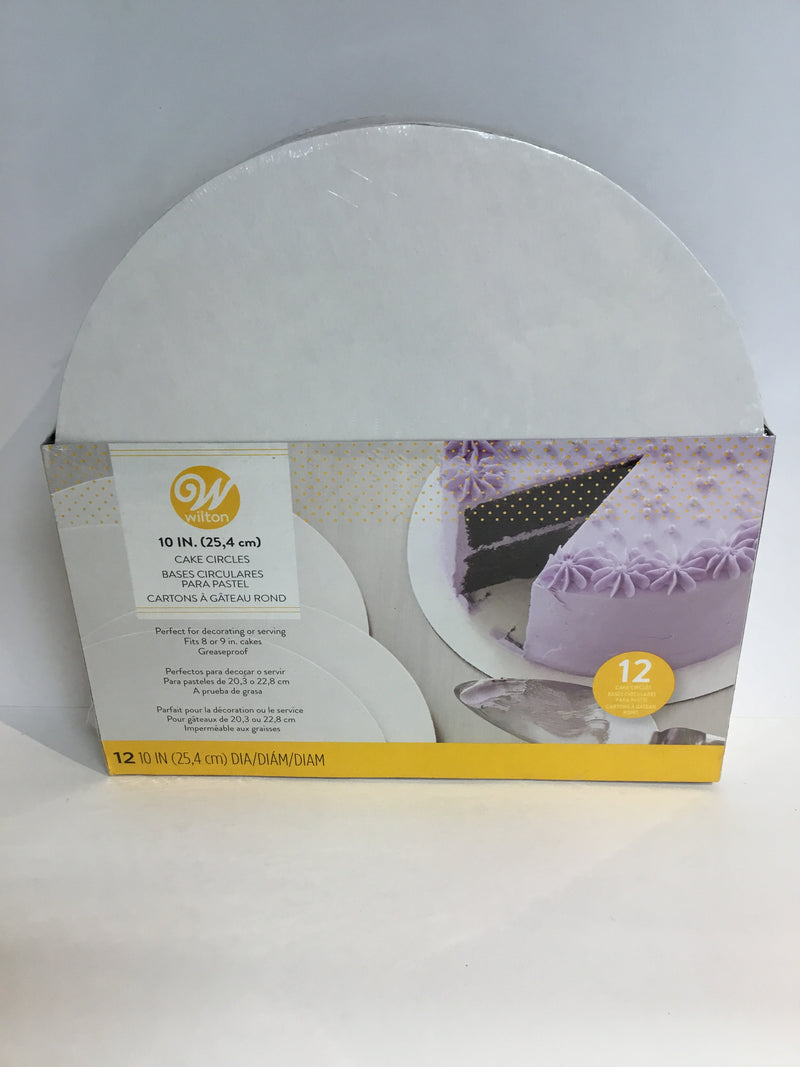 Wilton 10” Cake Circles pack of 12