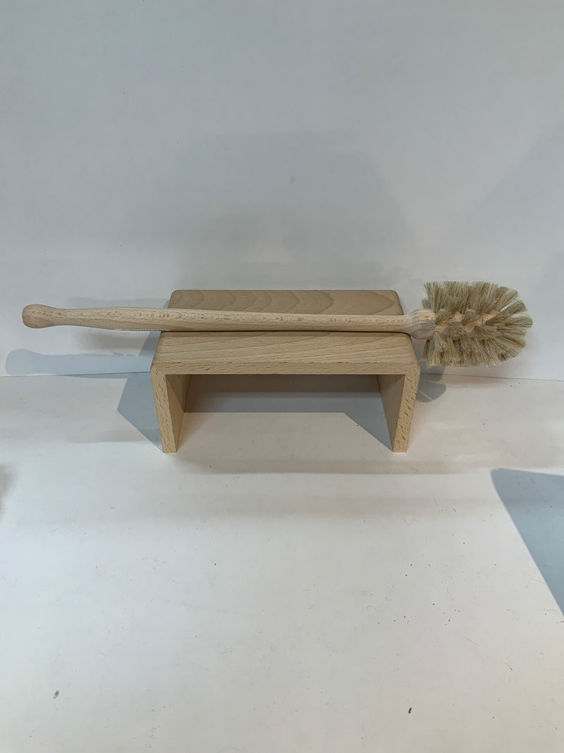 Bottle Brush 35cm Wood