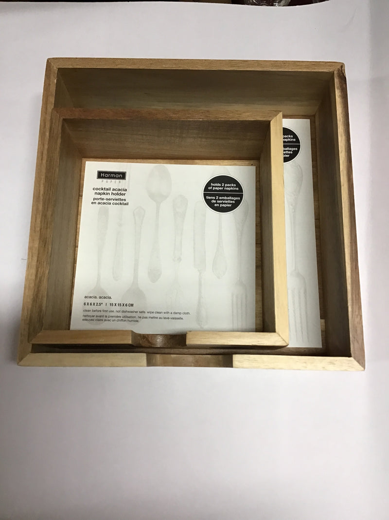 Acacia Napkin Holder