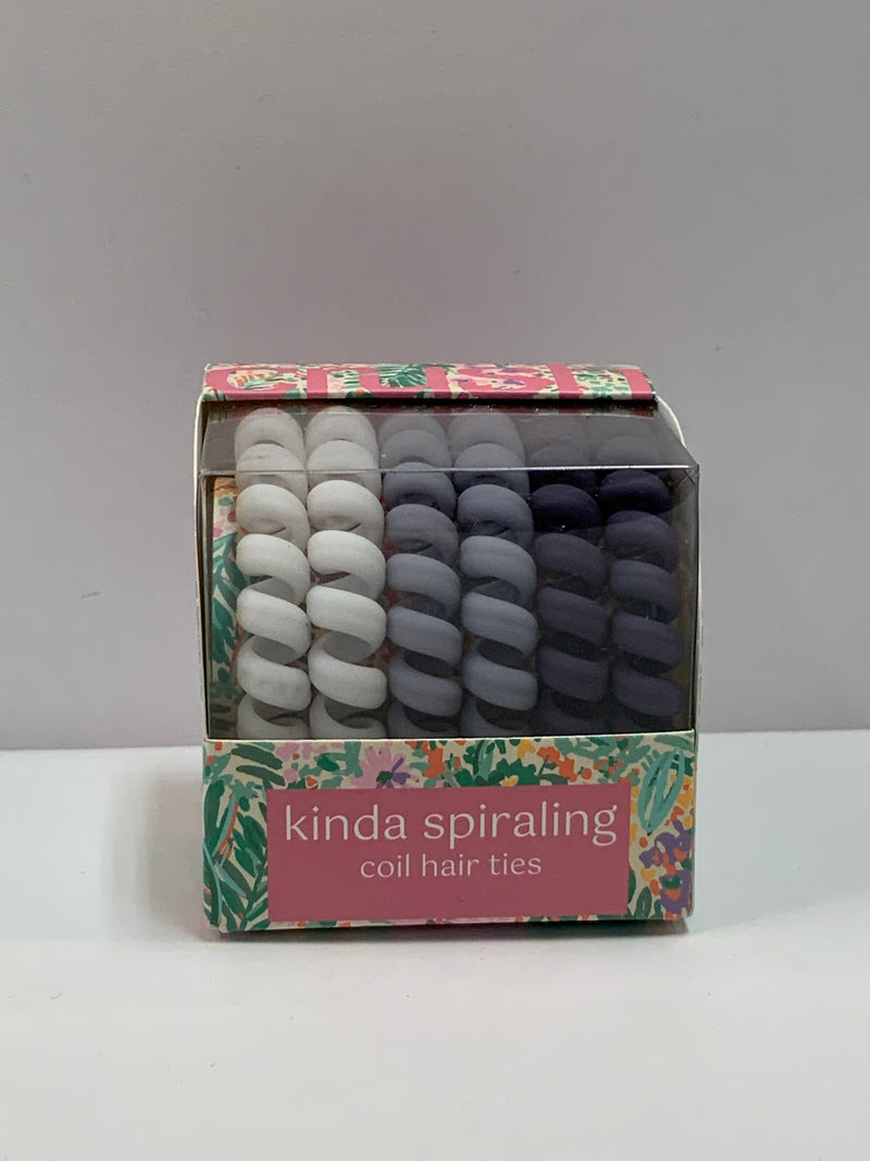 Coil hair ties