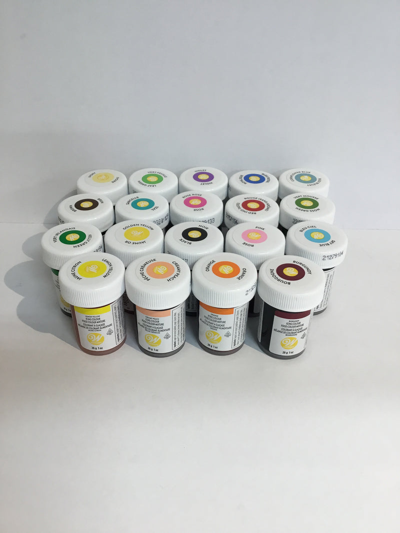 Wilton Icing and Food Colour Mixture