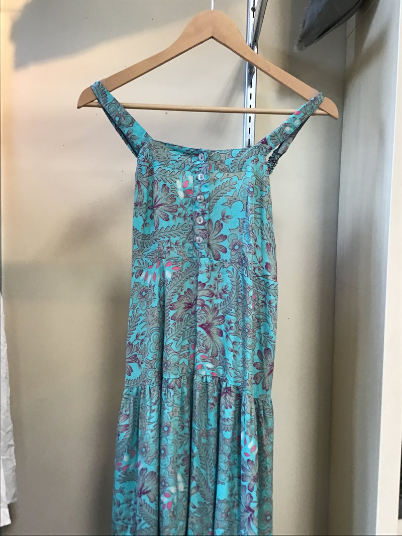 Alchemy Summer Dress Green Botanical