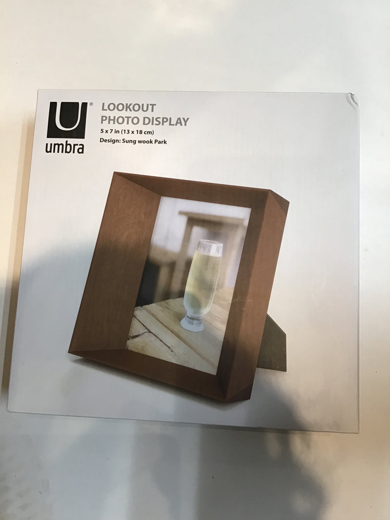 Umbra Lookout Photo Display Walnut