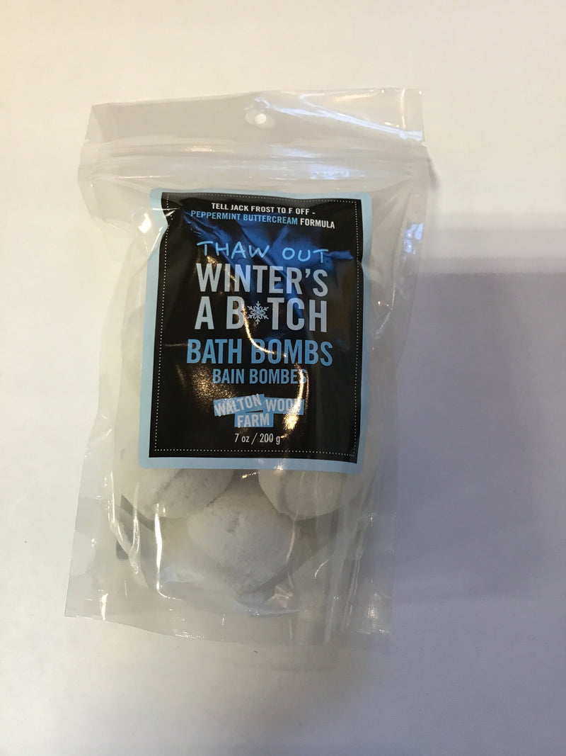 Winter’s A B*tch Bath Bombs