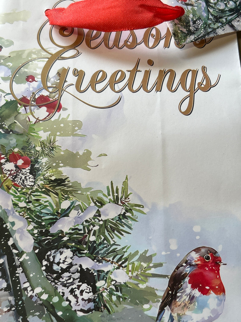 Christmas Bottle Bags