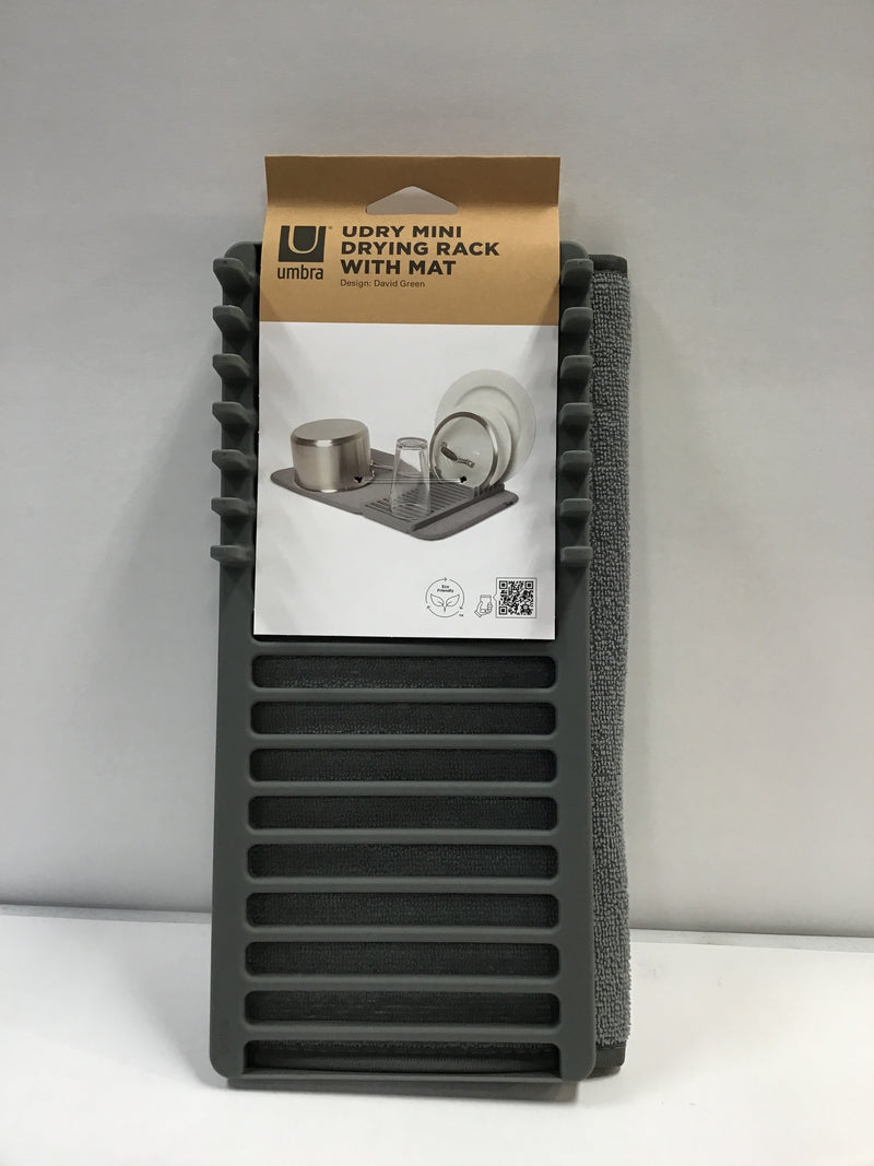 Umbra Udry Mini Drying Rack with Mat