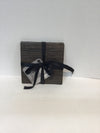 Coasters Set of 6-Faux Wood