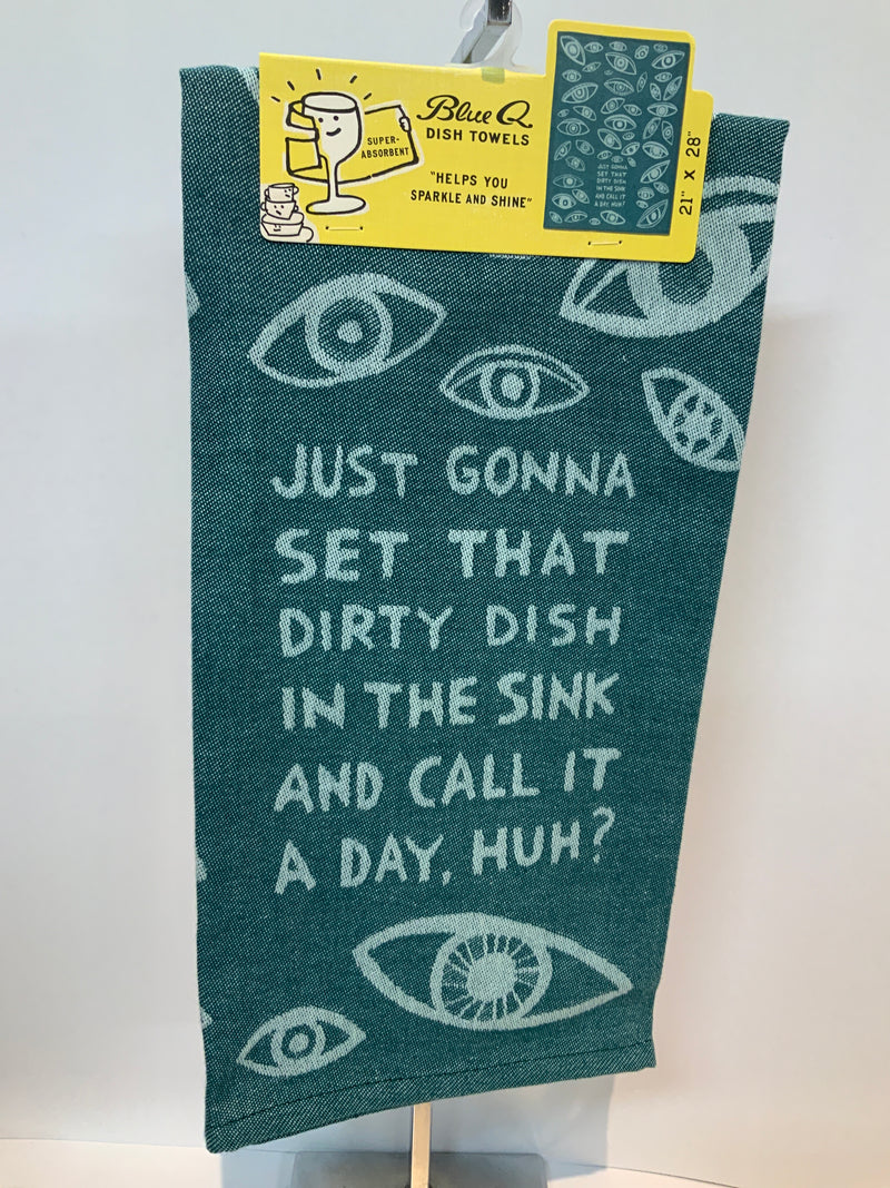 Blue Q Woven Dish Towel