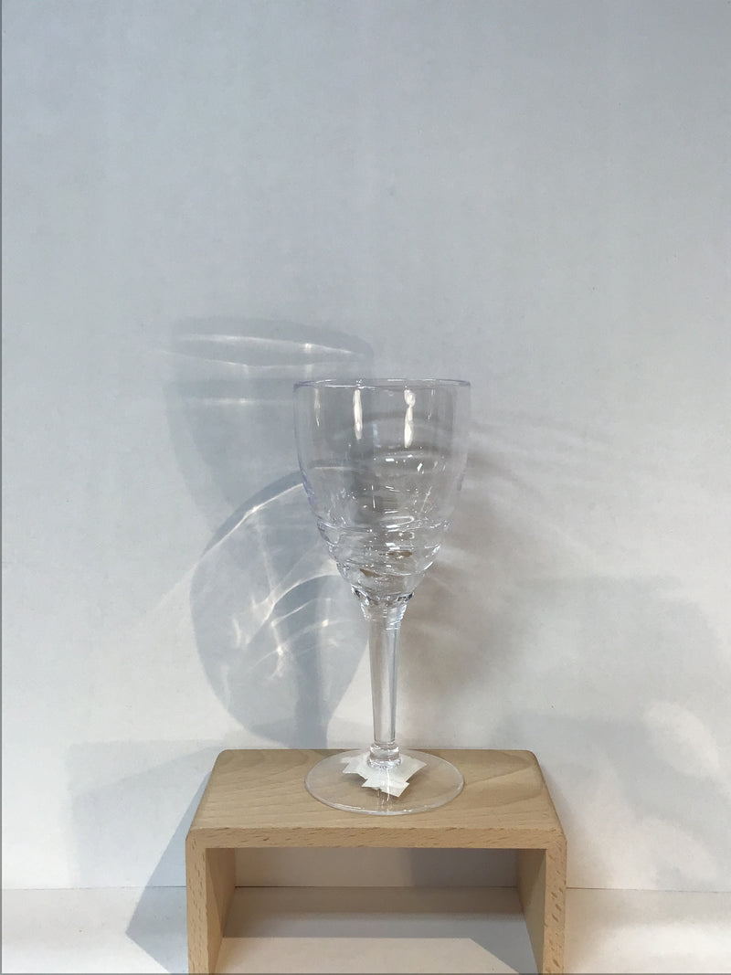 Clear Acrylic Wine Glass