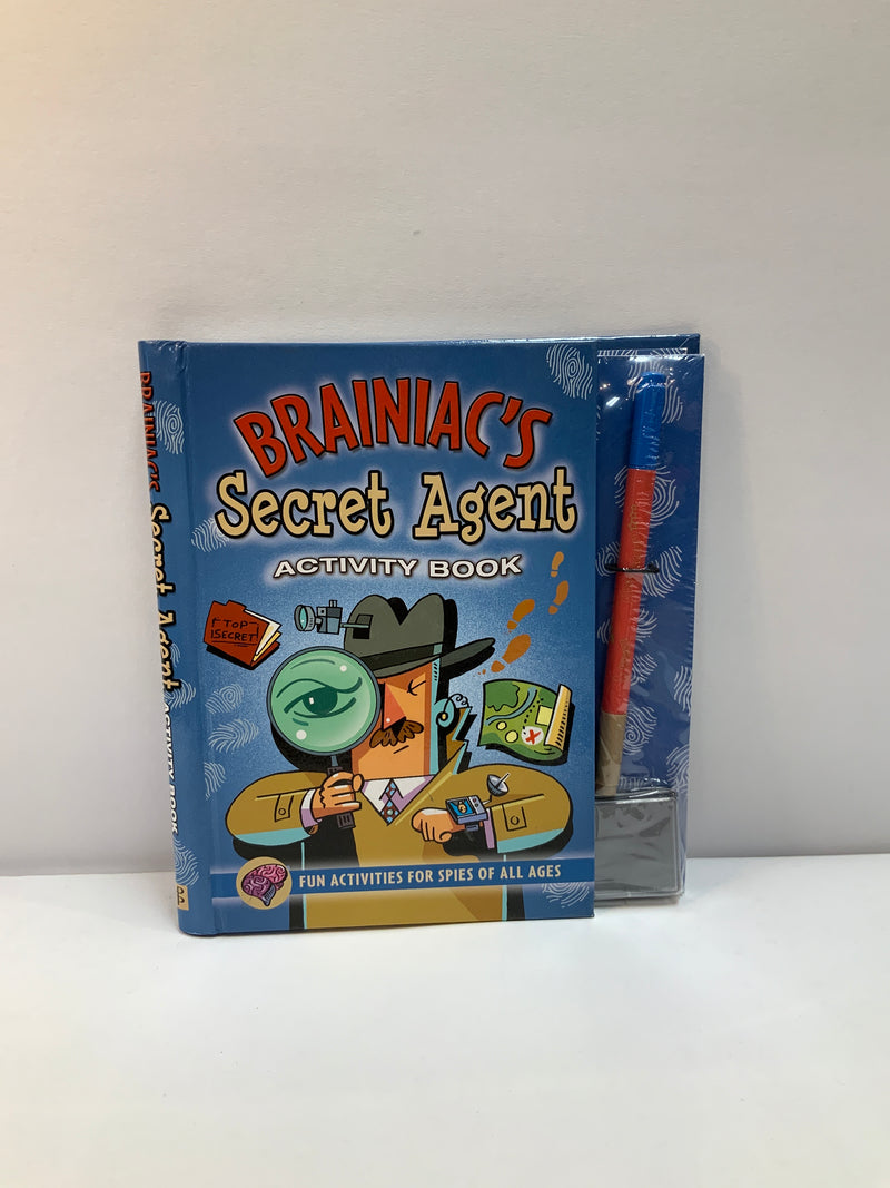 Braniac’s Secret Agent Activity Book