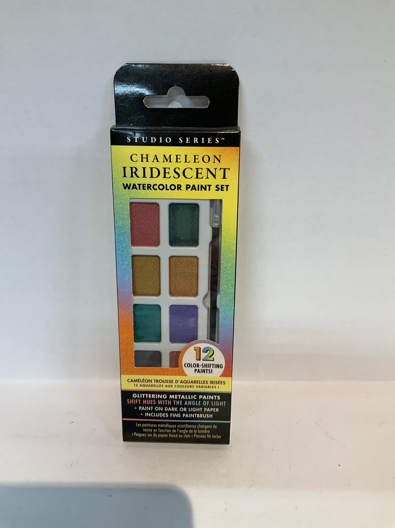 Chameleon Iridescent Watercolor Paint Set