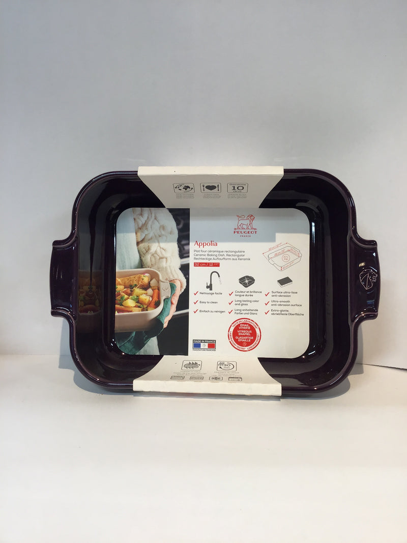 Appolia Rectangle Baking Dish - Eggplant