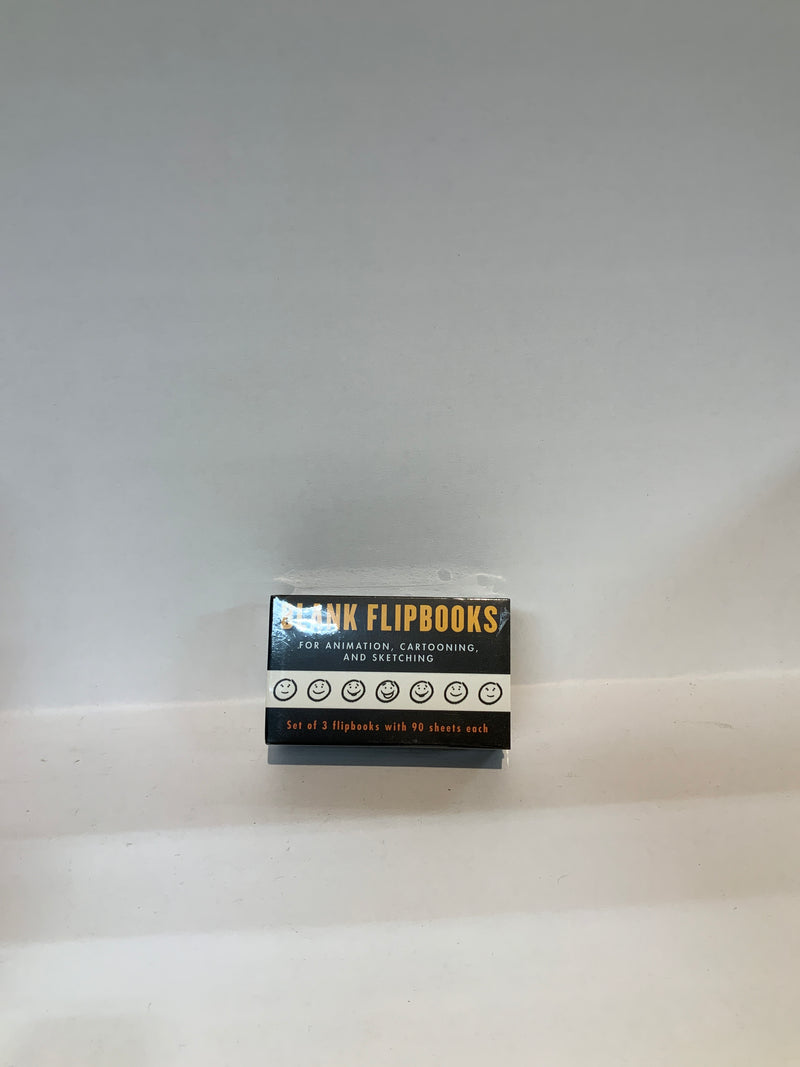 Blank Flipbooks Set of 3