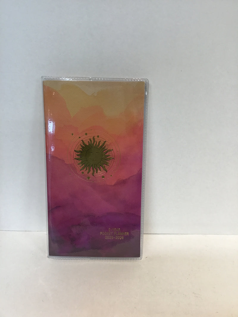 2 Year Pocket Planner 2025-2026