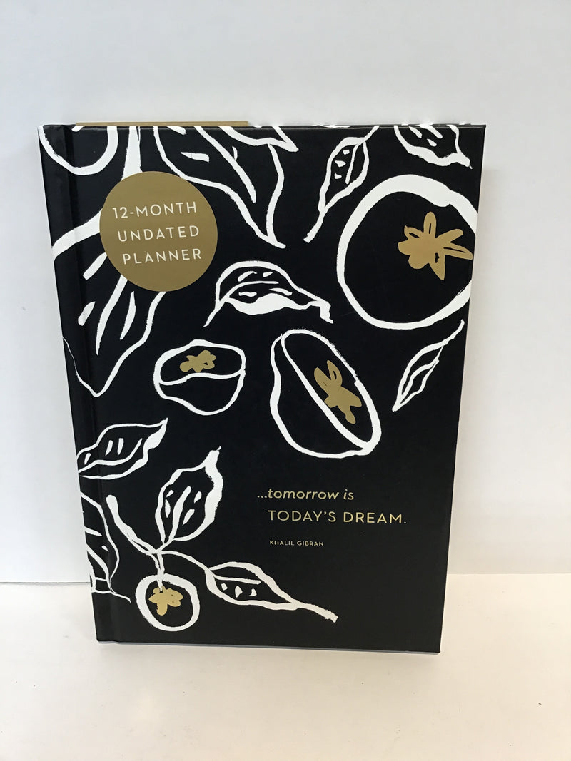 12 Month Undated Planner