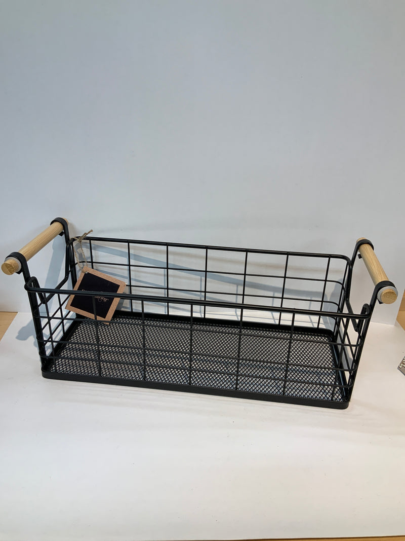 Black Wire Basket