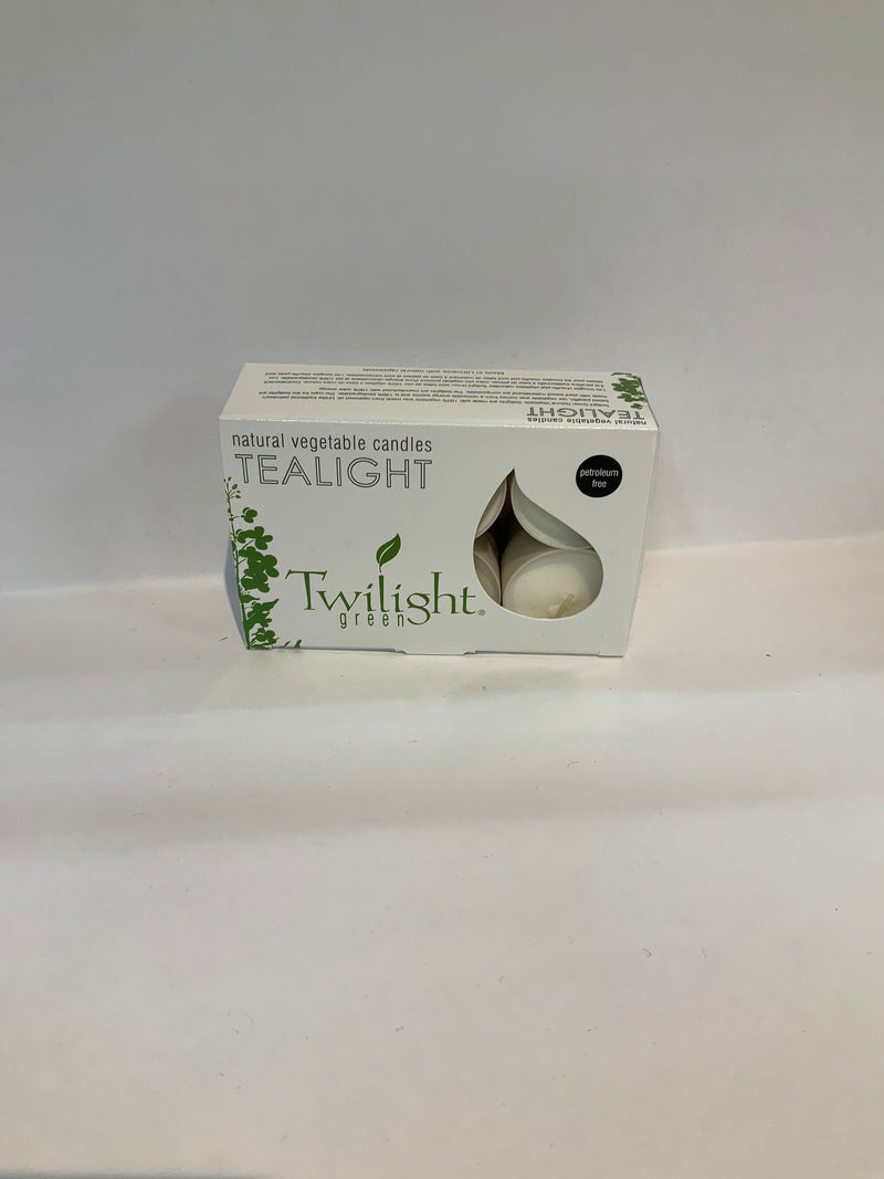 Twilight Natural Tealight Candles Pack of 12