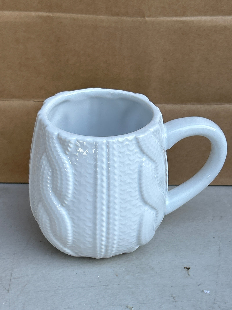 Cable Knit Mug