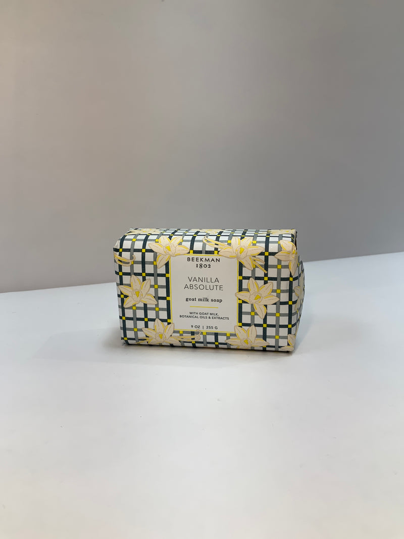 Vanilla absolute goat milk soap