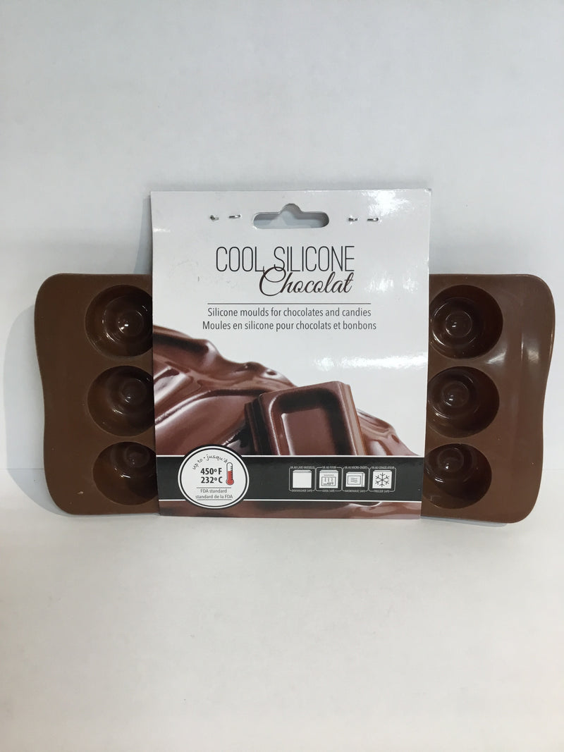 Cool Silicone Round Chocolate Mould