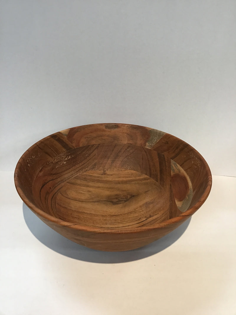 Wood Salad Bowl Small