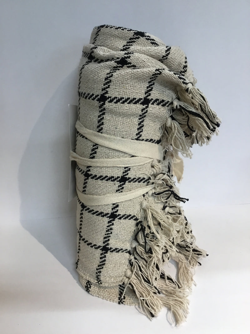 Check Cotton Throw