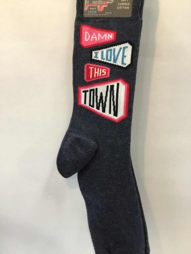 Blue Q Men’s Crew Socks