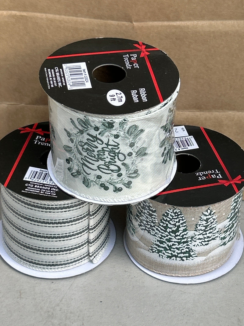 Christmas Ribbon 9ft