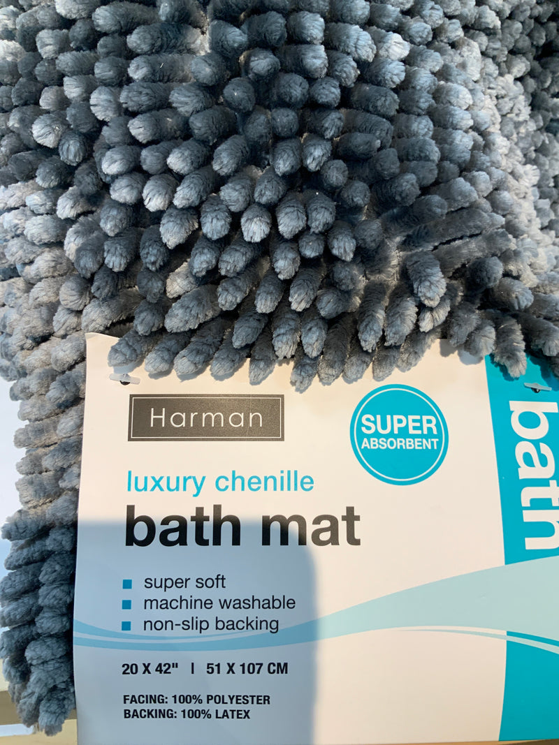 Bath Mat, luxury chenille