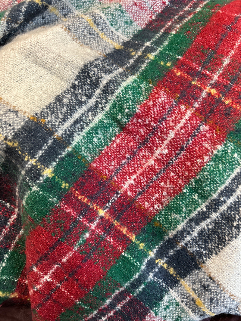 Christmas Plaid Throw