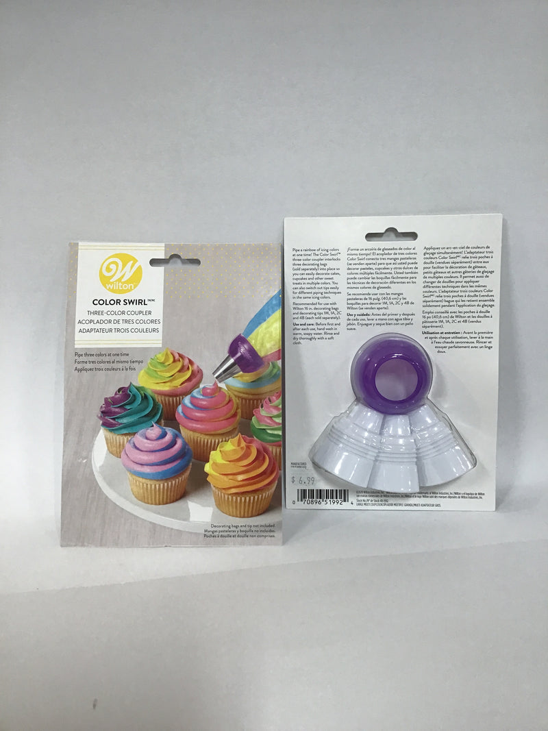 Wilton Colour Swirl Coupler