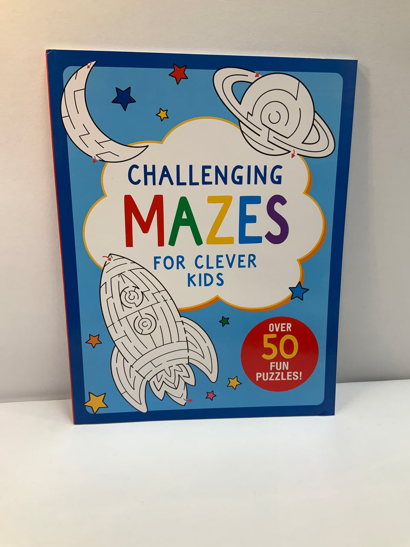 Challenging Mazes for Clever Kids