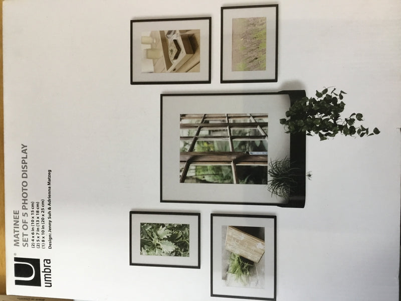 Umbra Matinee Set of 5 Photo Display