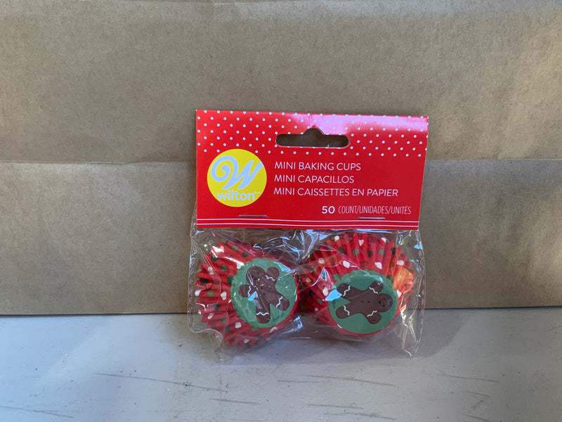 Wilton Christmas Mini Baking Cups 50 Pack