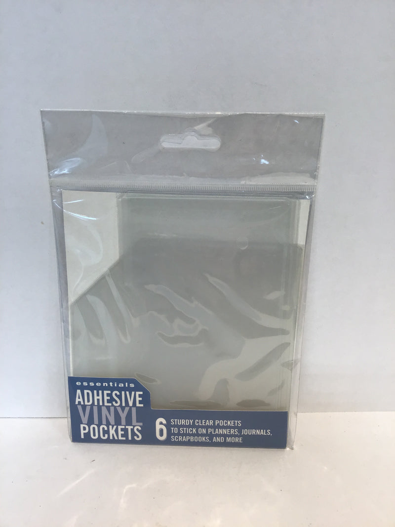 Adhesive Vinyl Pockets