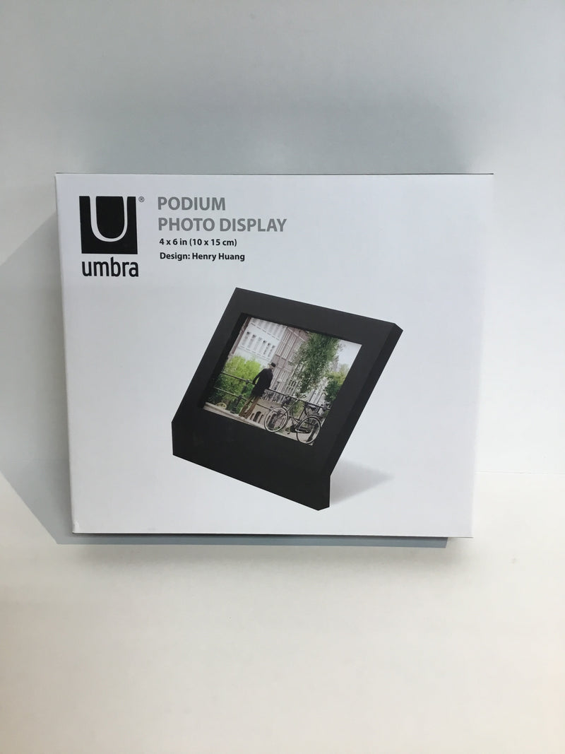 Umbra Podium Photo Display Black