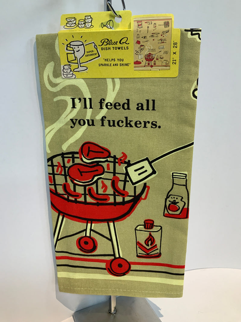 Blue Q Printed Dish Towel