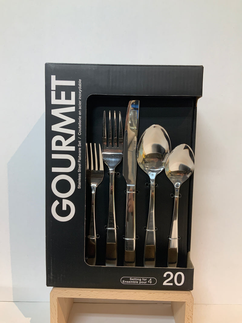 20pc SS Flatware Set