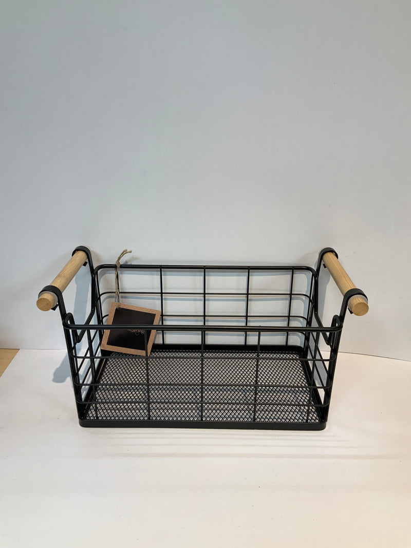 Black Wire Basket