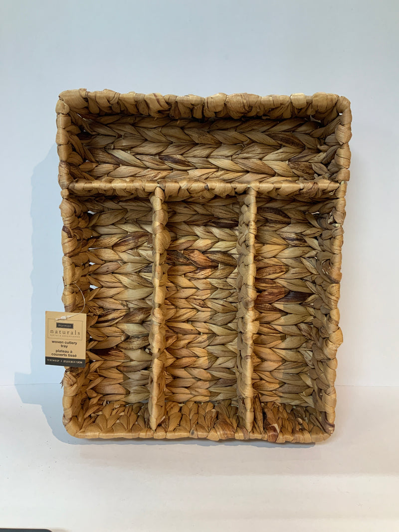 Woven Cutlery Tray