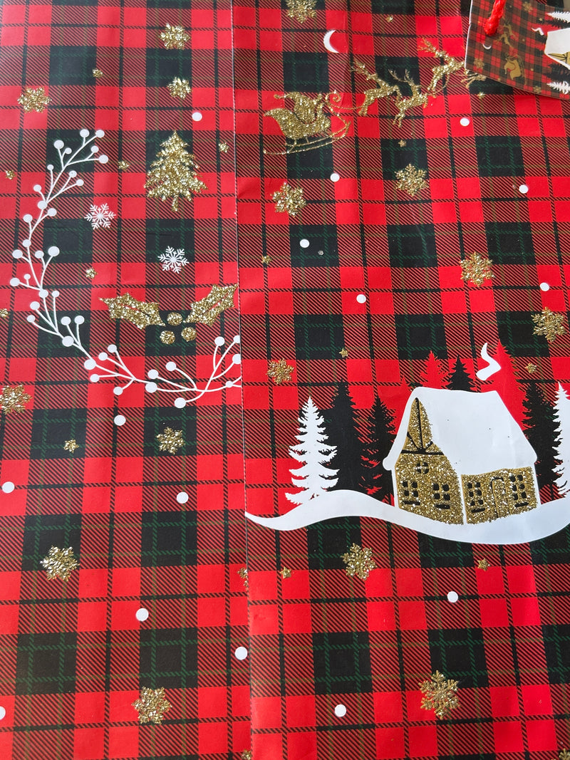 Christmas Bottle Bags