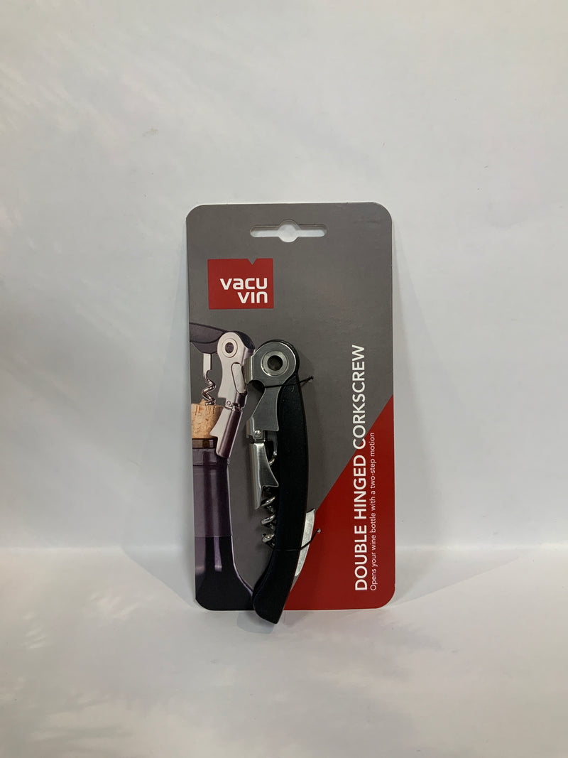 Vacu Vin Double Hinged Corkscrew