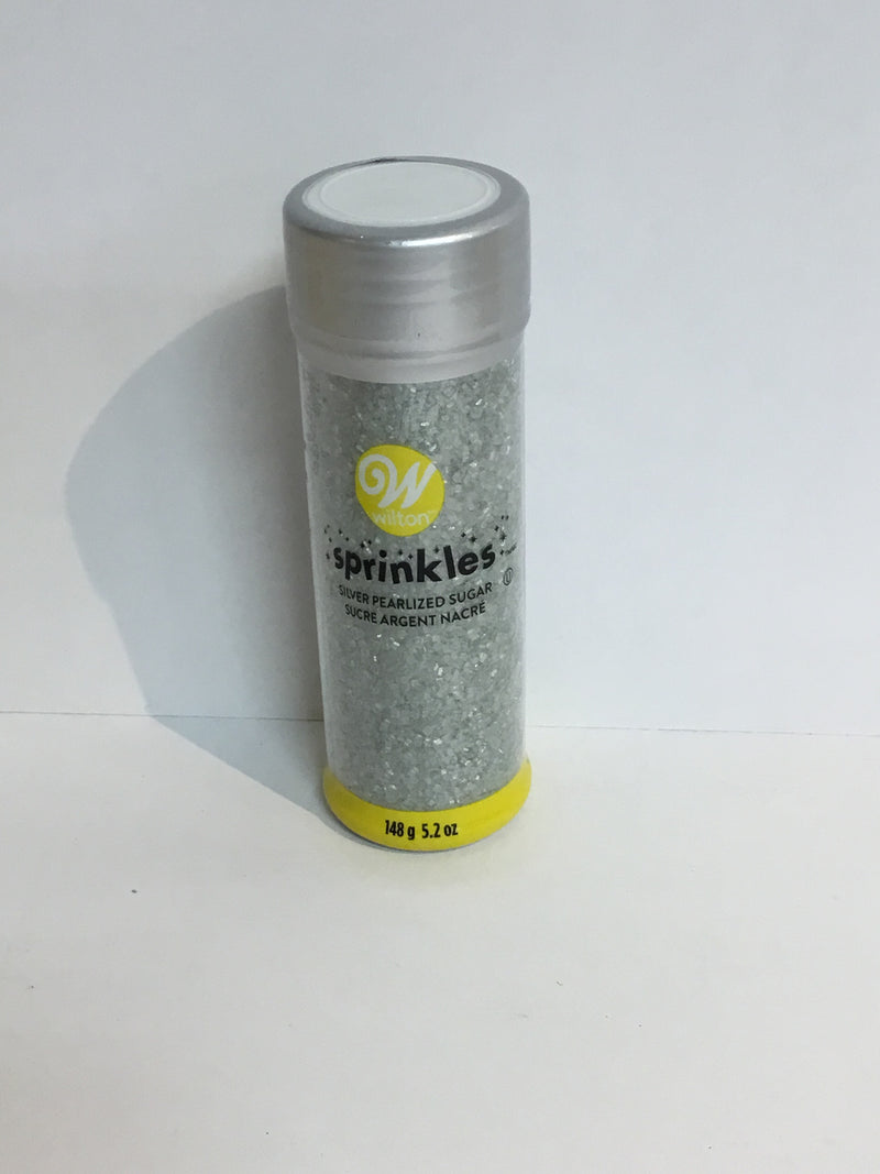 Wilton Sprinkles Silver Pearlized Sugar