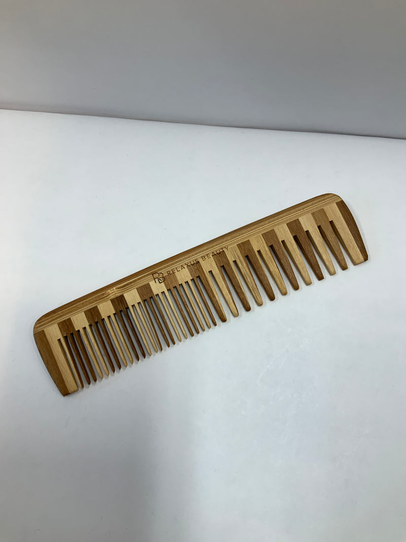 Bamboo hair comb