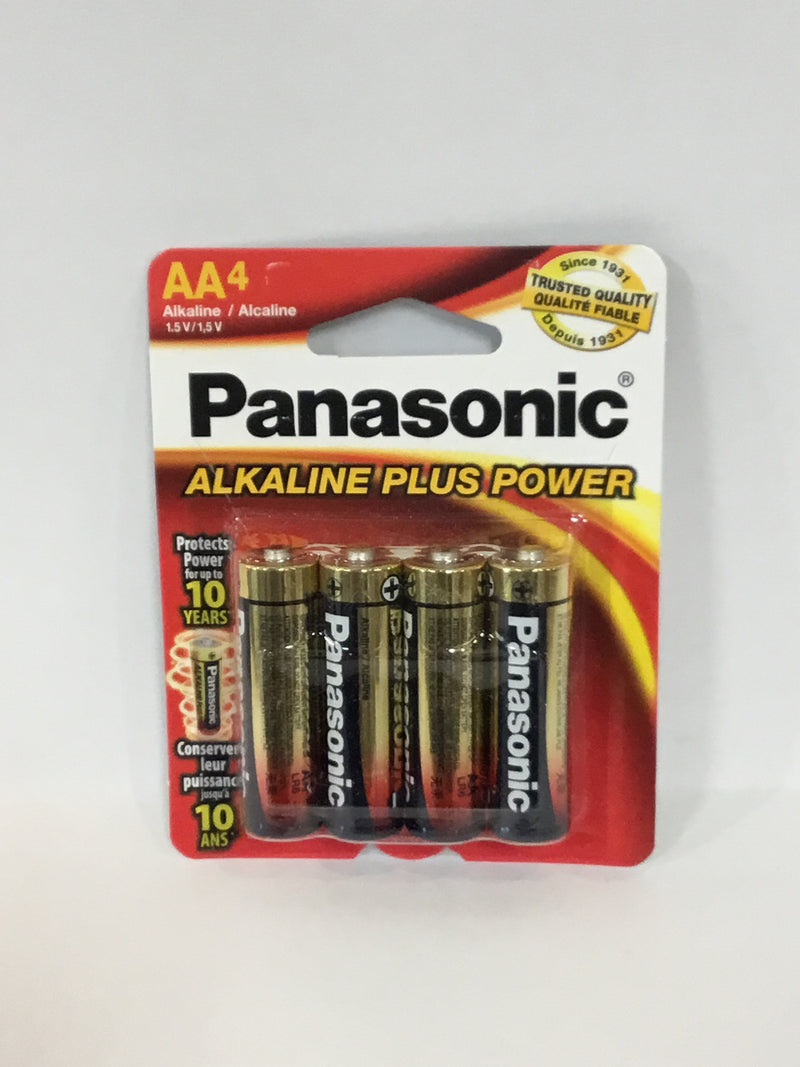 AA Alkaline Batteries 4pk